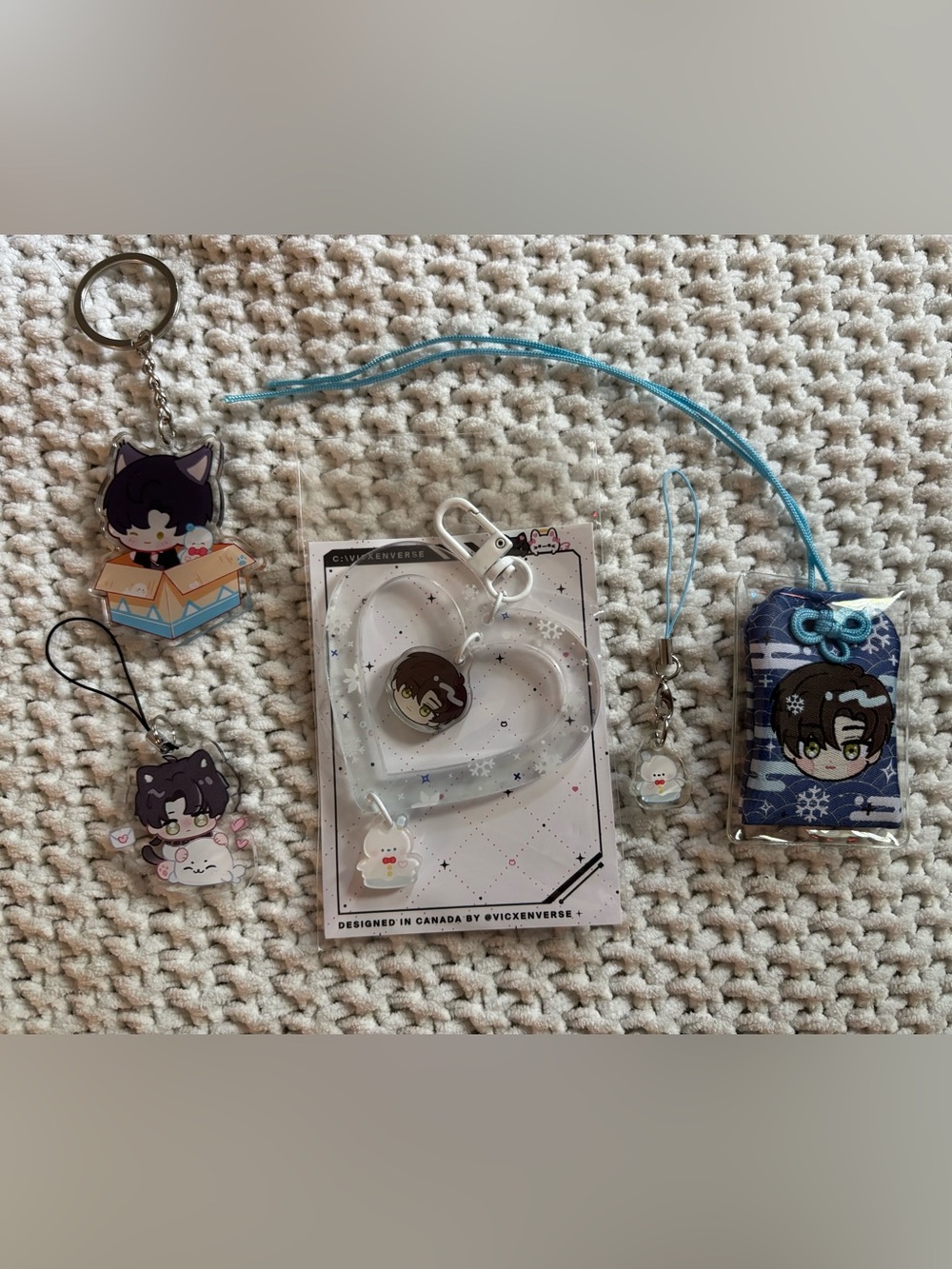 Bundle of Zayne Keychains